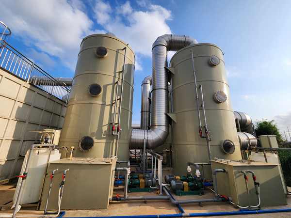 海口颜春岭生活垃圾填埋场渗滤液处理厂除臭工程01